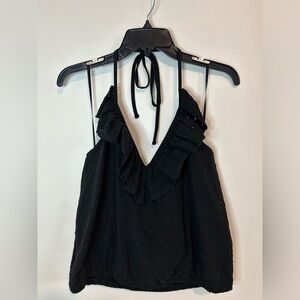 Express black size large top